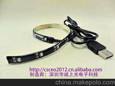 体验五彩光影 诚上光电子USB电脑装饰灯带评测与图片大赏